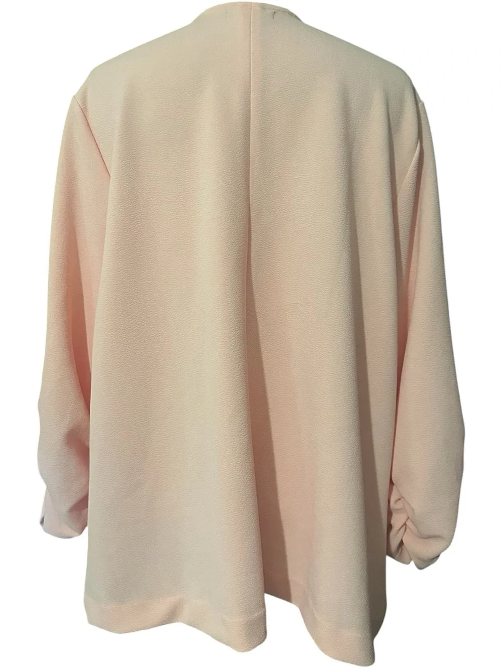 Torrid Open Front Drape Cardigan Orange Size 3X